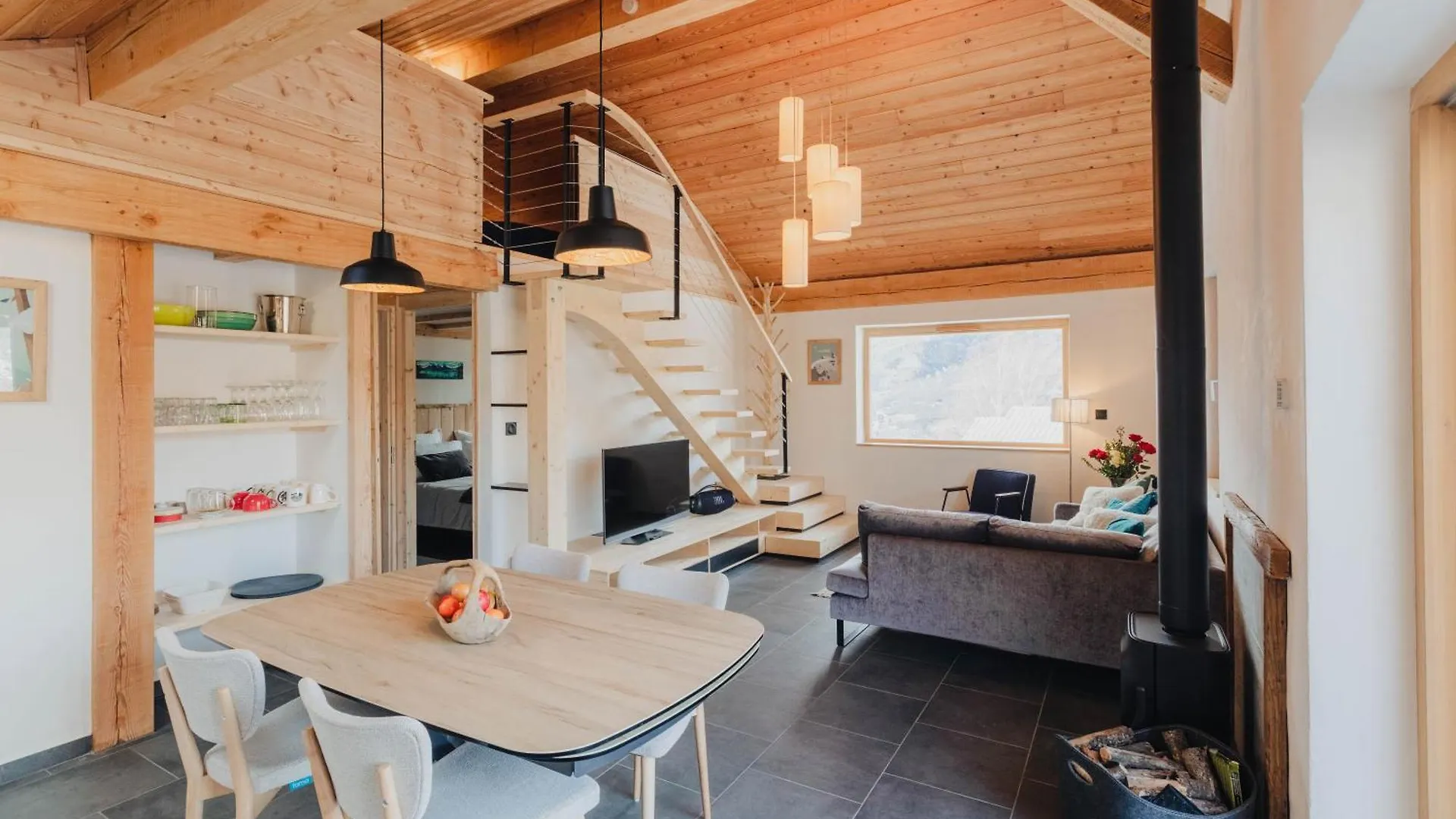Mountain Escape Briancon Views Apartment Villar-Saint-Pancrace France